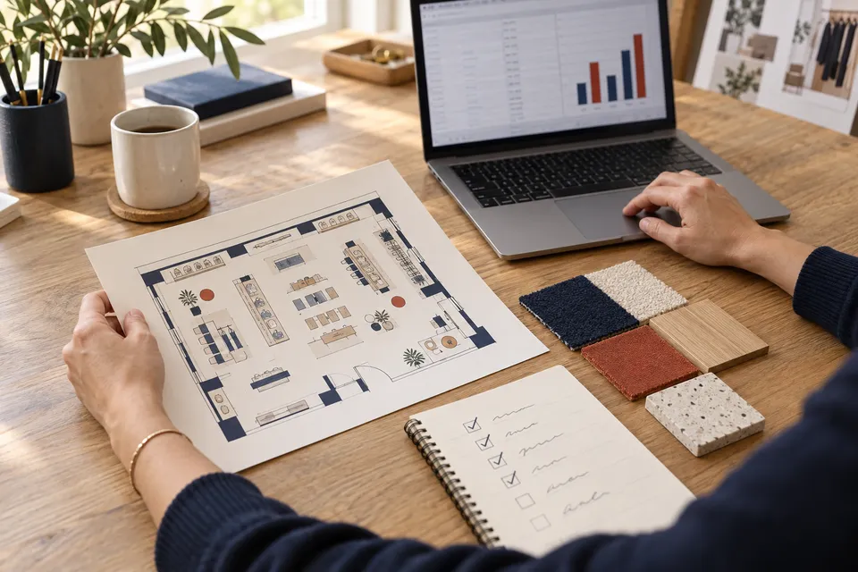 Mise en pratique autonome avec un plan commercial et un tableau de suivi