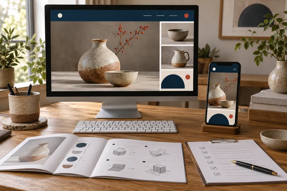 Site responsive accompagné d’un guide de prise en main et de documents de vérification