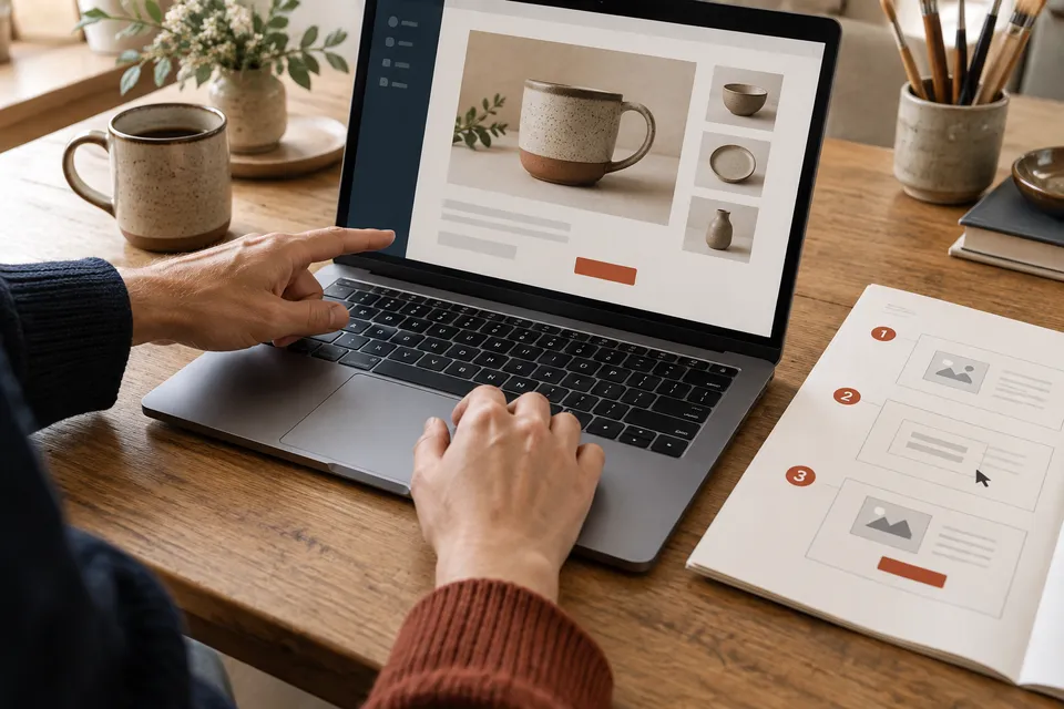 Accompagnement à la prise en main d’un éditeur de site sur ordinateur